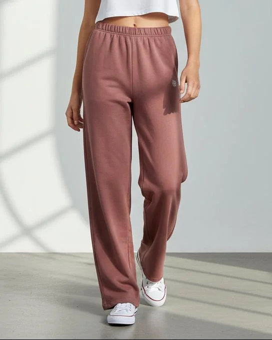Redtag Women Pink Wide Leg Active Pants