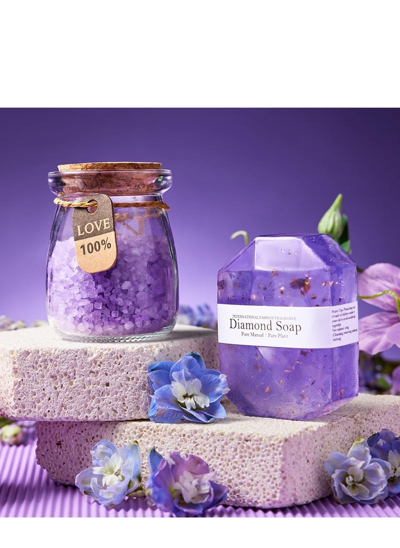 DMG TECH Gifts for Women, Mom, Wife, Girlfriend, Sister, Her - Happy Birthday, Valentine's Day, Mothers Day Gifts - Lavender Spa Gift Basket Set  - Image 4