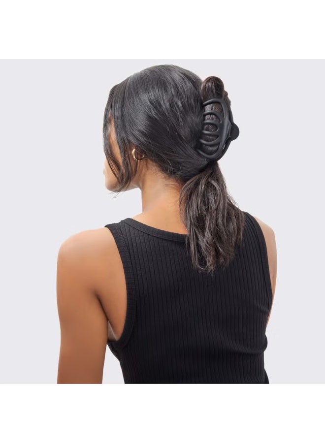 كيتش مشابك مخلب الأخطبوط البلاستيكية المعاد تدويرها من كيتش - أسود ورمادي (عبوة من قطعتين) - Image 3