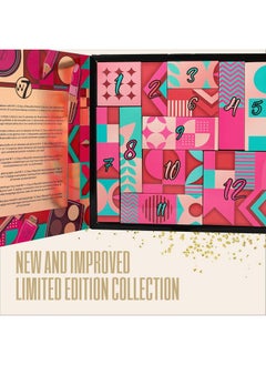 W7 W7 12 Days of Beautiful Holiday Advent Calendar 2024-12 Individually Boxed Makeup & Cosmetic Surprises - Cruelty Free, Christmas Stocking Filler  - Image 5