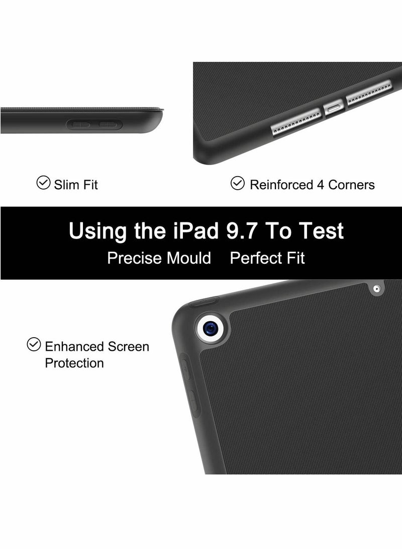 إكسفور غطاء حماية آي باد 9.72018 / 2017 ، الهاتف الذكي مع حامل القلم - Image 3