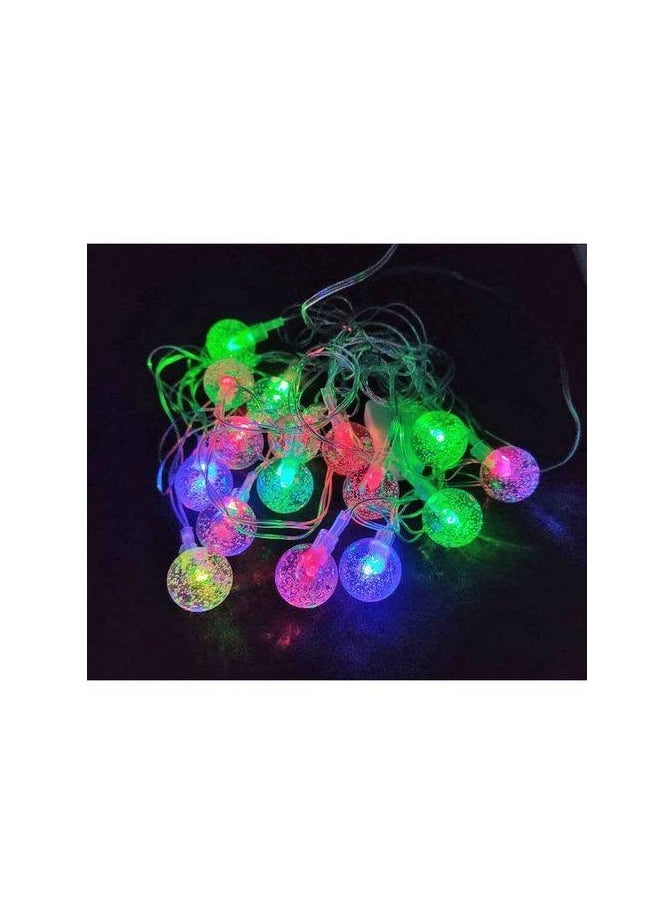 NAMA Ramadan decorations, LED light branch, crystal ball - multi-colored  - Image 3