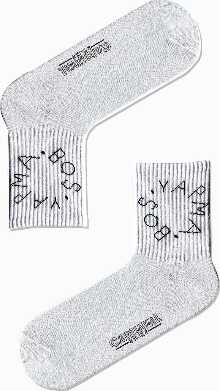 Carnaval Socks Blank Patterned Colored Sports Socks