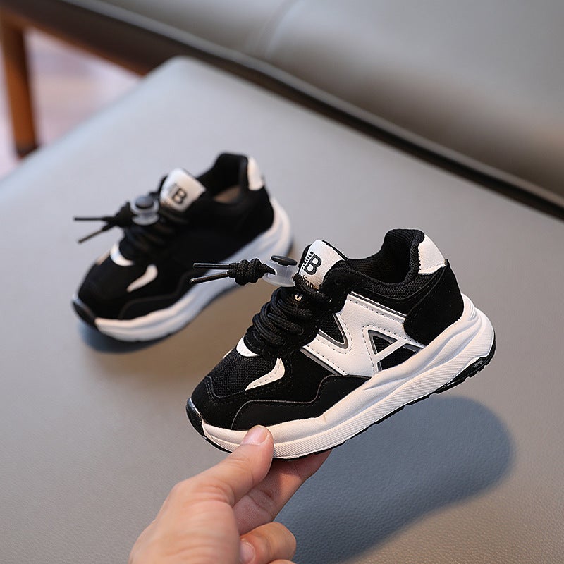 Children's shoes Spring and Autumn new children's sports shoes boys net shoes Girls baby shoes soft bottom running shoes a generation of hair - Image 3