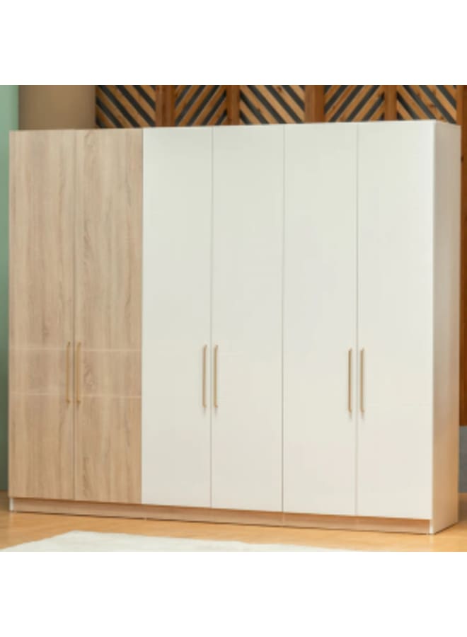 ملاذ هاوس غرفة نوم رئيسية بيضاء × بيج MDF - Image 5