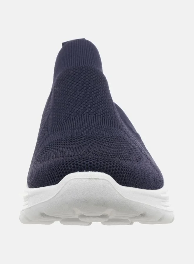 Cobblerz Mesh Texture Low Top Slip On Sneakers by Styli