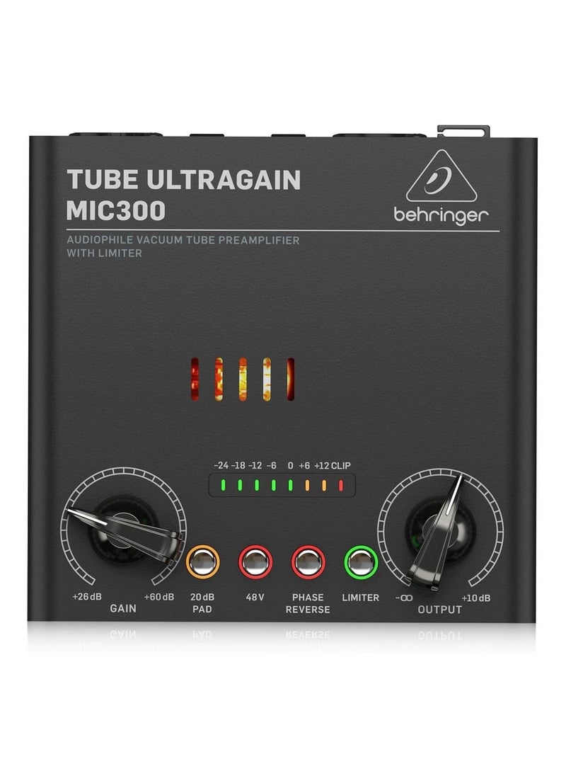 behringer Behringer Audiophile Vacuum Tube Preamplifier with Limiter  - Image 1