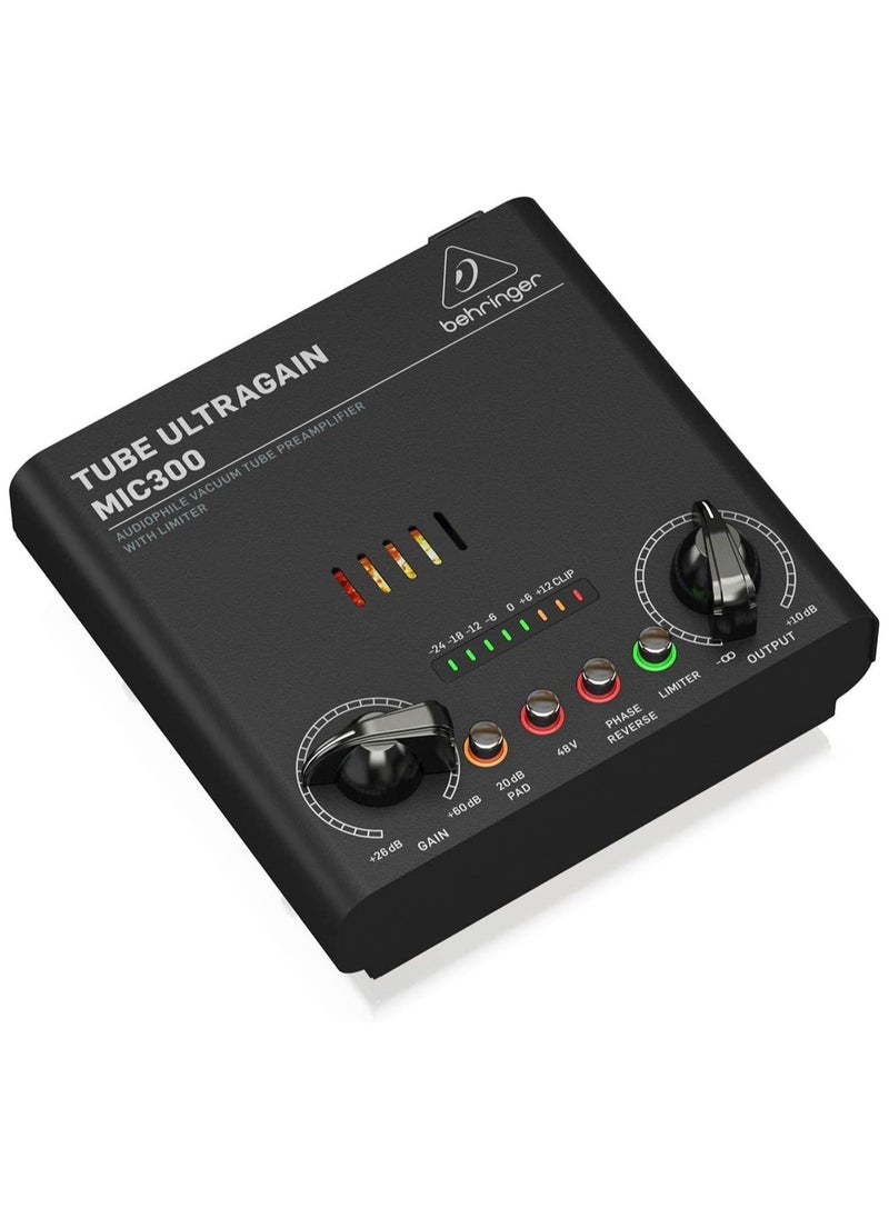 behringer Behringer Audiophile Vacuum Tube Preamplifier with Limiter  - Image 2
