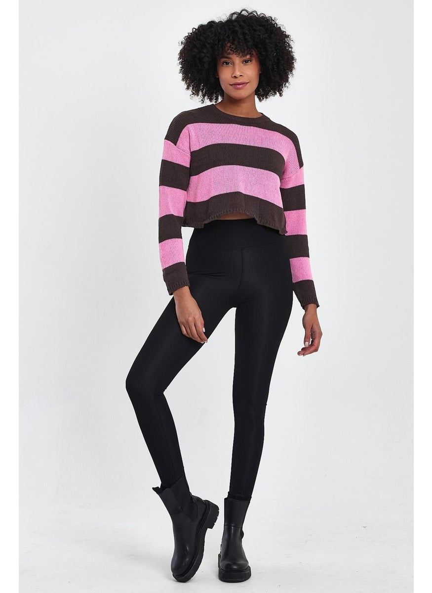 Alexander Gardi Striped Crop Sweater (A92259-S)  - Image 2