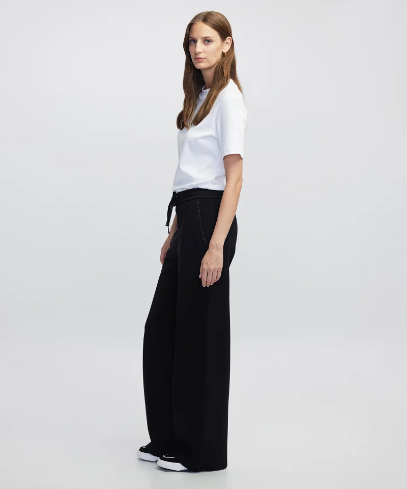 Ipekyol  Embellished Wide-Leg Trousers for Women | Best Price UAE