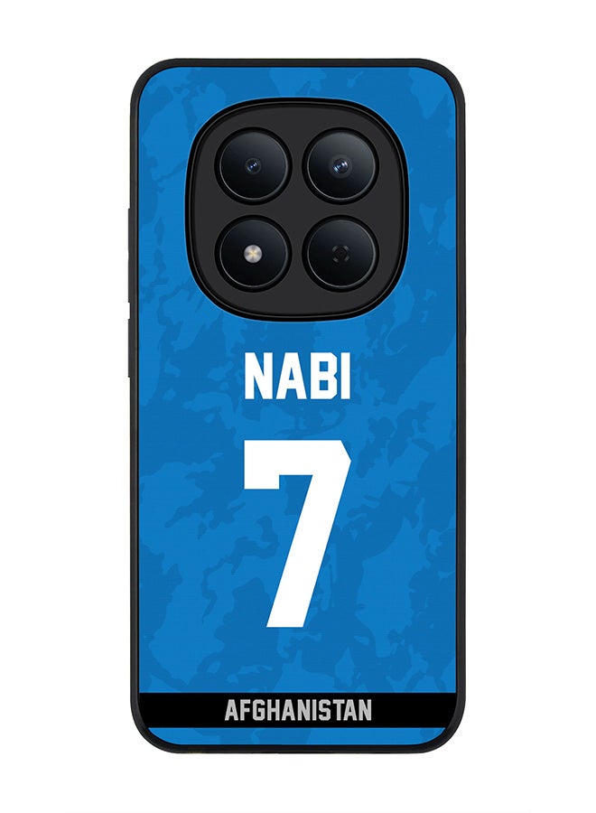 For Xiaomi Redmi Note 15 Pro 5G Case,Slim fit Camera Protection, Shockproof Thin Phone cover  - Afghanistan Mohammad Nabi, Jersey No 7