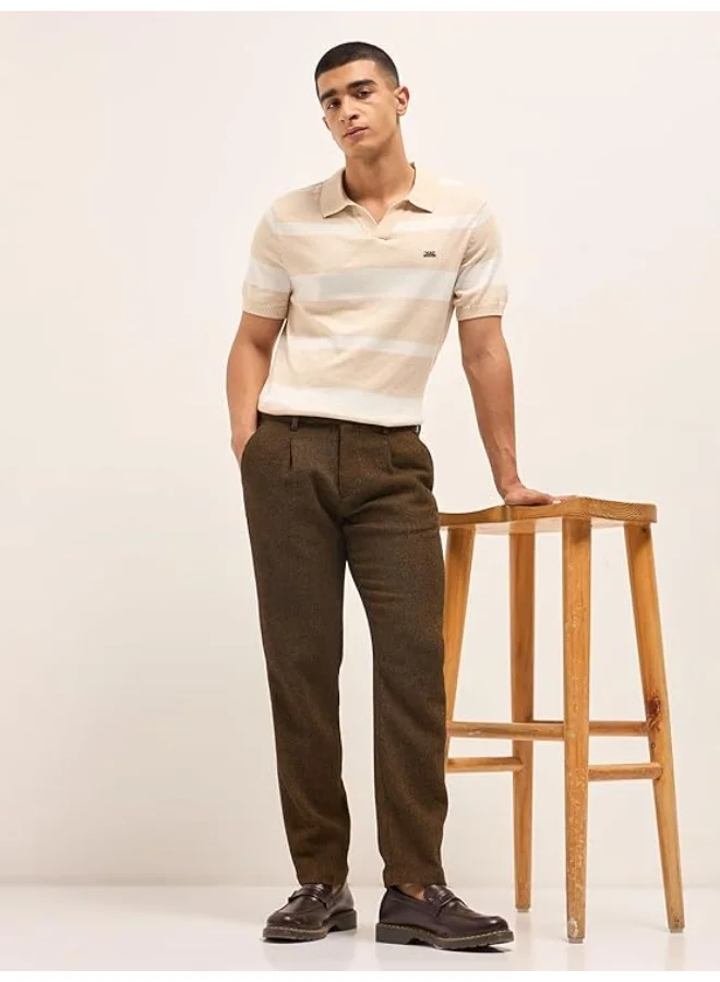 THE BEAR HOUSE Men’s formal trouser for everyday wear, smart, stylish and comfortable bottom wear for office, business meetings and formal occasions, perfect choice to elevate your professional look