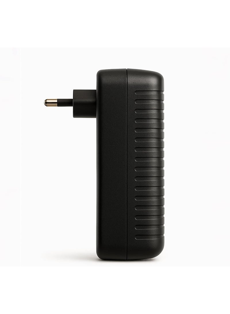 بيستون شاحن بطاريات C-802 AA و AAA و 9 فولت، شاحن ذكي بفتحتين مع مؤشرات LED، حماية من الشحن الزائد، تيار وجهد ثابتان، متوافق مع بطاريات Ni-MH/Ni-Cd القابلة لإعادة الشحن للكاميرات وأجهزة التحكم عن بعد والإلكترونيات الذكية ومشاريع DIY - Image 5