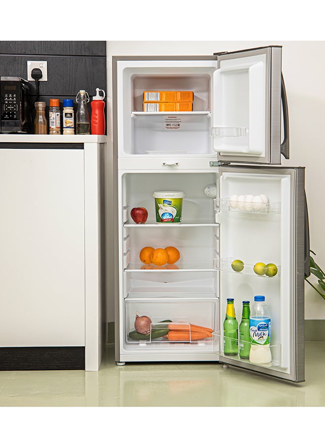 GEEPAS Double Door Direct Cool Refrigerator 223 kW GRF2202SXE-1 Silver - Image 3