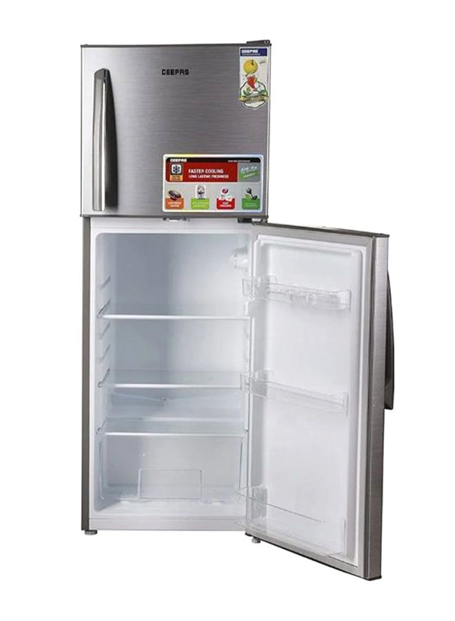 GEEPAS Double Door Direct Cool Refrigerator 223 kW GRF2202SXE-1 Silver - Image 4
