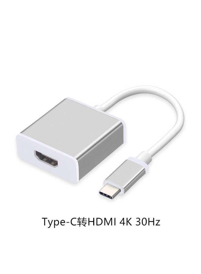 Neutral Usb C Expansion Dock Type C Laptop Splitter Hub Hub Multi-function Three-in-one Docking Station - Image 1