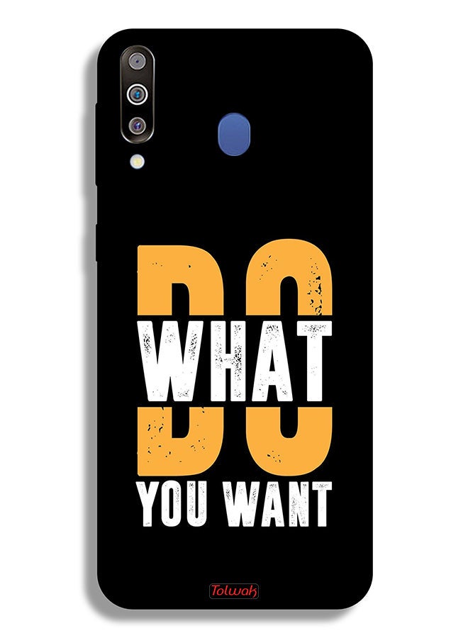 Tolwak Samsung Galaxy M30 Protective Case Cover Do What You Want - Image 2
