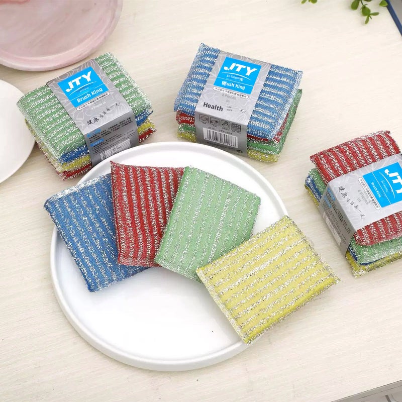 Shuangyu Fine Stripe Dish Scrub Sponge - Image 4