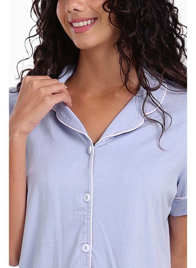 Carina Classic Poplin Pyjama Set - Image 4