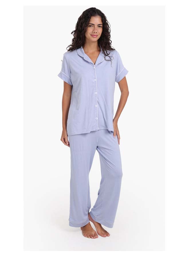 Carina Classic Poplin Pyjama Set - Image 5
