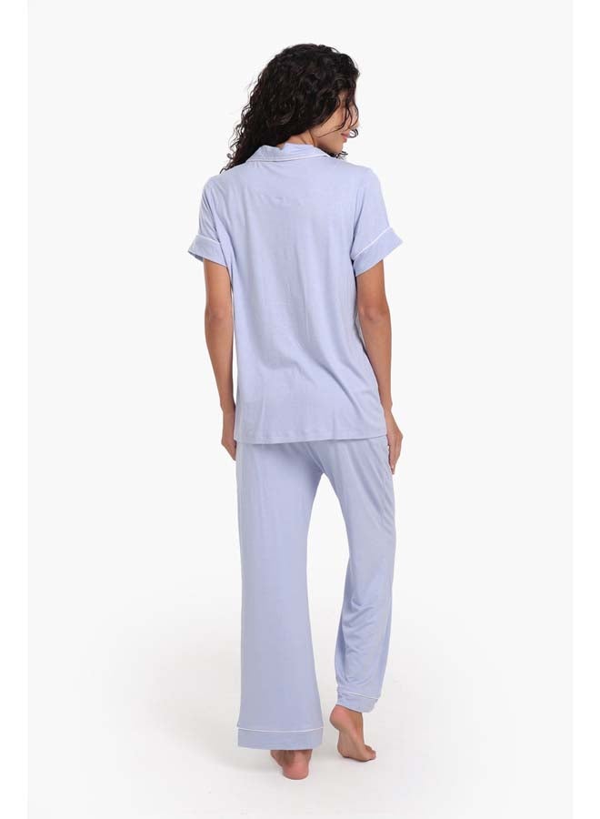 Carina Classic Poplin Pyjama Set - Image 3