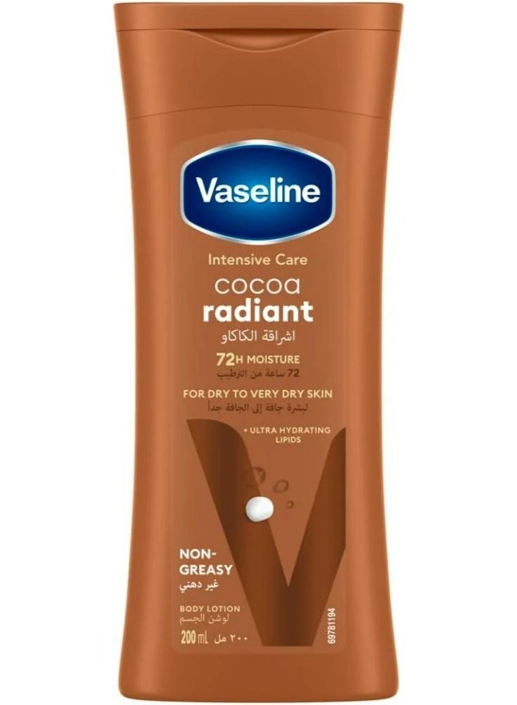 Vaseline lotion | 200 ml | With cocoa - Image 1