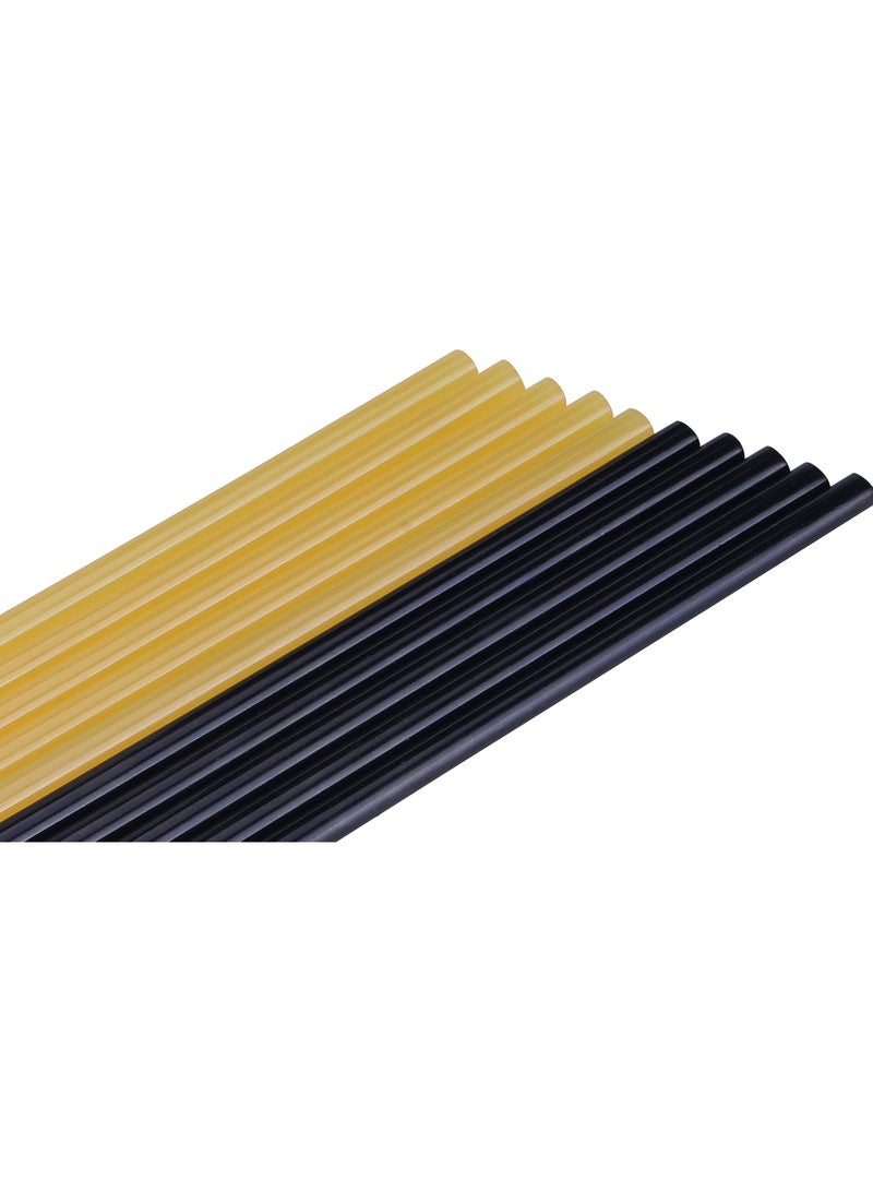 GLISTON Paintless Dent Removal Glue Sticks Hot Glue Sticks Paintless Dent Repair Tool for Car Repair Dent Remover Tool Set - 5 PCS Black & 5 PCS Yellow - Image 5