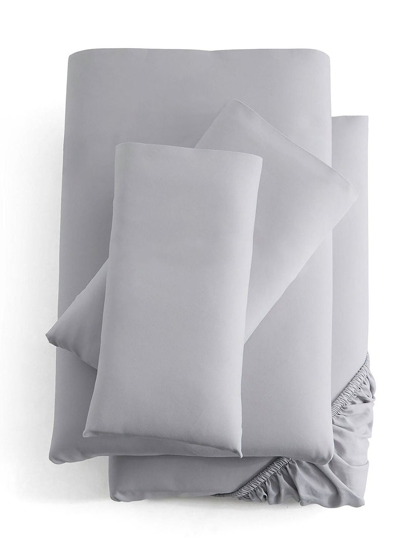 Silentnight Bamboo Grey Pillow Case - Image 2