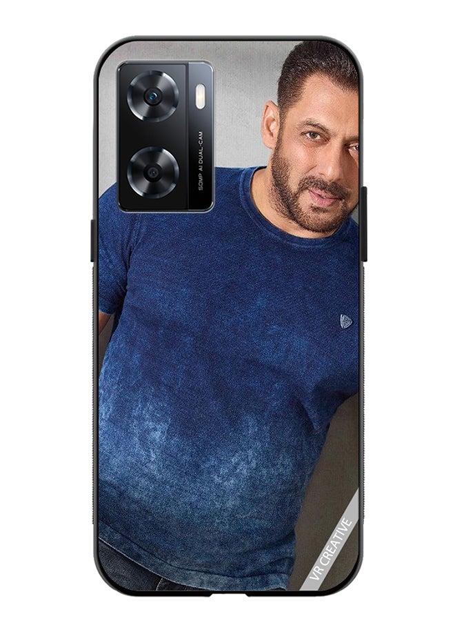 VR CREATIVE Protective Case Cover For Oppo A57/A77s Bollywood Actor Salman Khan Design Multicolour - Image 1