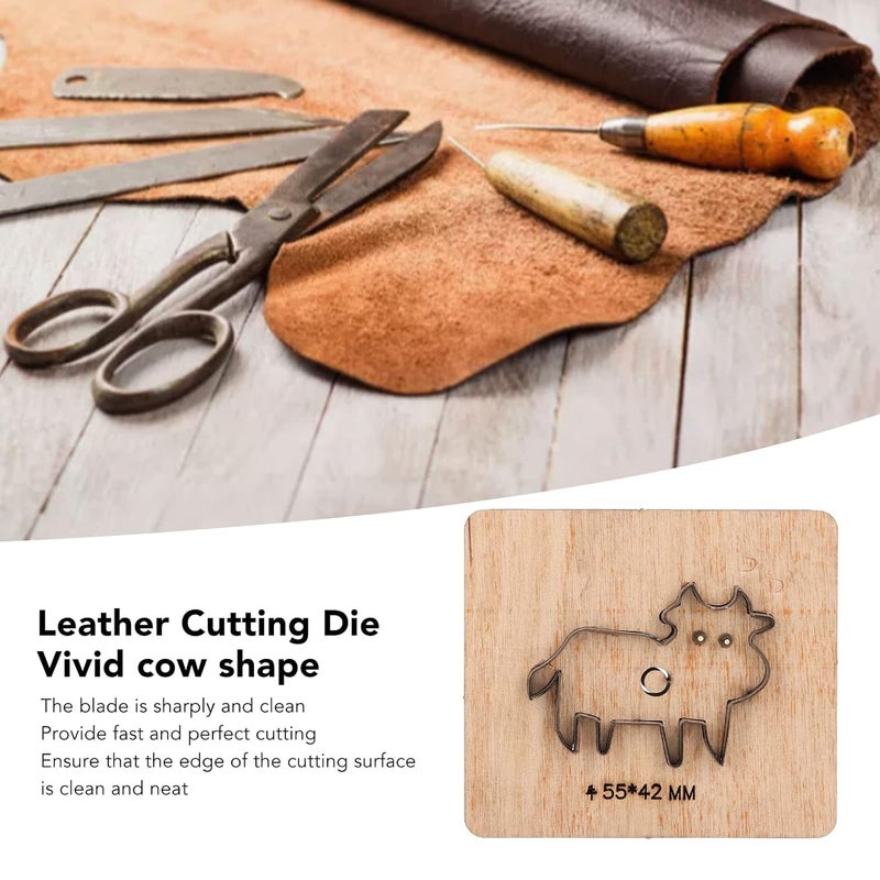 Condition adaptive build aqxreight Cutting Die Cow Shape Leather Punching Alloy Steel Sharply Punch Cutter for Plastic Clay Cardboard for DIY The Vi Cutting DieLeather DieLeather Punching Multi-purpose All temp range compatible build Chemical free Any KSA address orderable Protective coating Dust tight seal Major city pickup option Budget friendly sizing alternatives Simplified versatile design Modern versatile shape General standard crafted Salt resistant coating Durable versatile substance Regional distribution available Demand fit global economical quality Local inventory listed item Bug proof seal Advanced compact design Home & professional compatible Climate adapted upgraded quality Wide range expanded design Air & land transit compatible Standard fit All consumer tier purchase options - Image 2