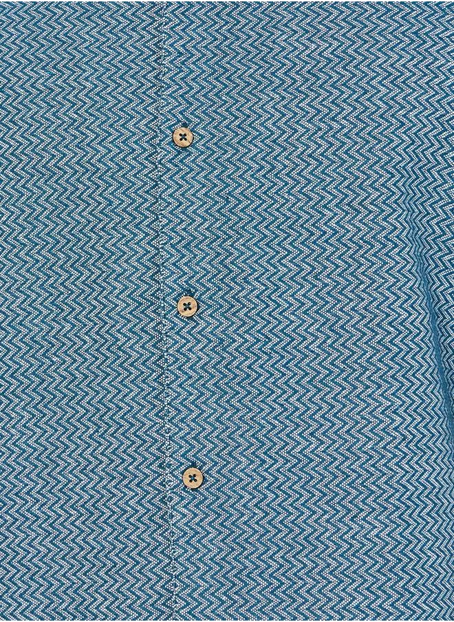 Styli Yarn Dyed Short Sleeves Resort Shirt