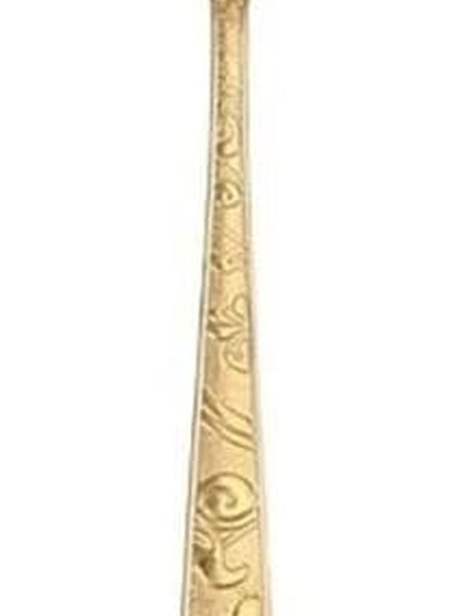 Gold 304 Stainless Steel Long Handled Soup Spoons Deepened Thickened Hot Pot Kitchen Tools - Image 1