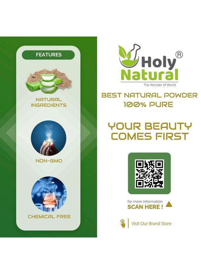 Holy Natural - The Wonder of World Holy Natural Aloe Vera Powder 250 Gm ;100% Pure And Natural Powder No Additives No Preservatives.  - Image 5