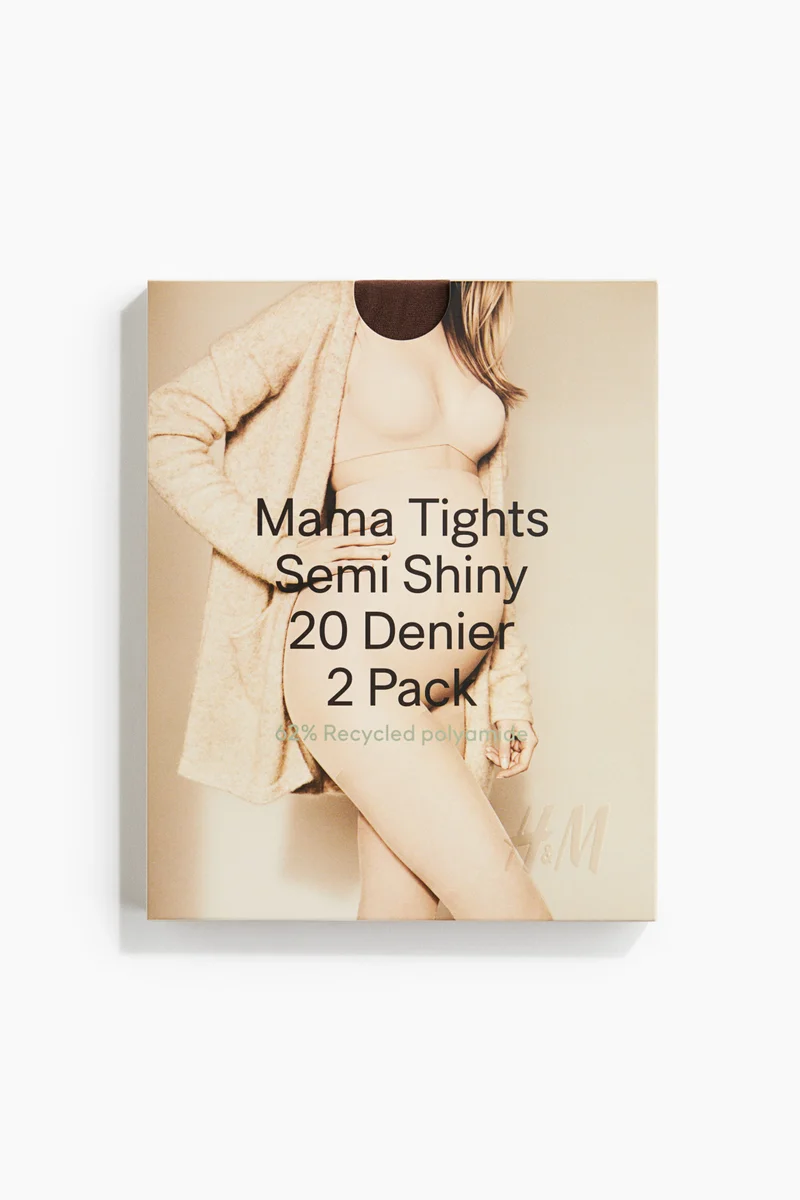 MAMA 2-pack tights 20 denier