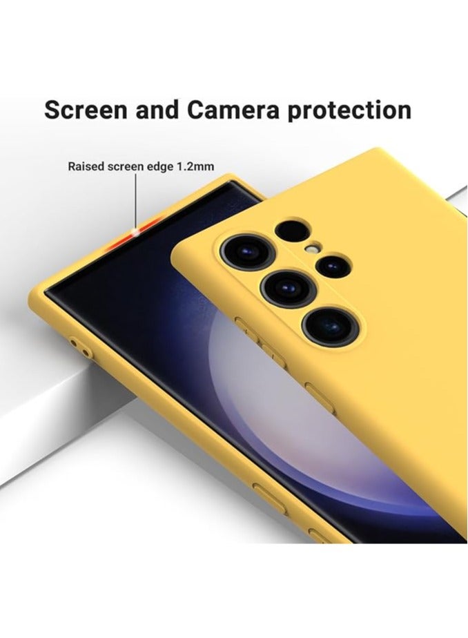 general Galaxy S23Ultra/S23Plus/S23 Silicone Case, Beautiful Matte Liquid Silicone Case, Full Body Protection, Samsung Drop Resistant Soft Case Case - Image 4