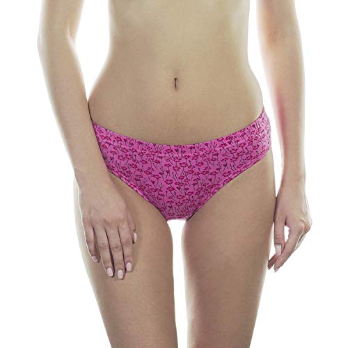 VSTAR Carol Women's Cotton Printed Hipster Inner Elastic Panty (Assorted, 80) - Pack of 3 - Image 2