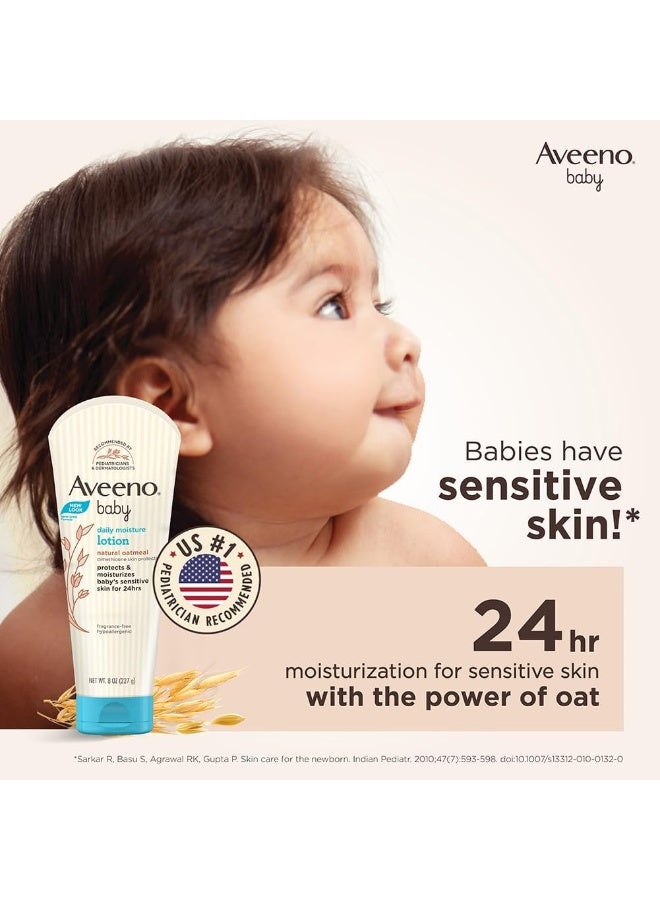 Aveeno Baby Daily Moisturising Lotion for Delicate Skin (227g) - Image 2