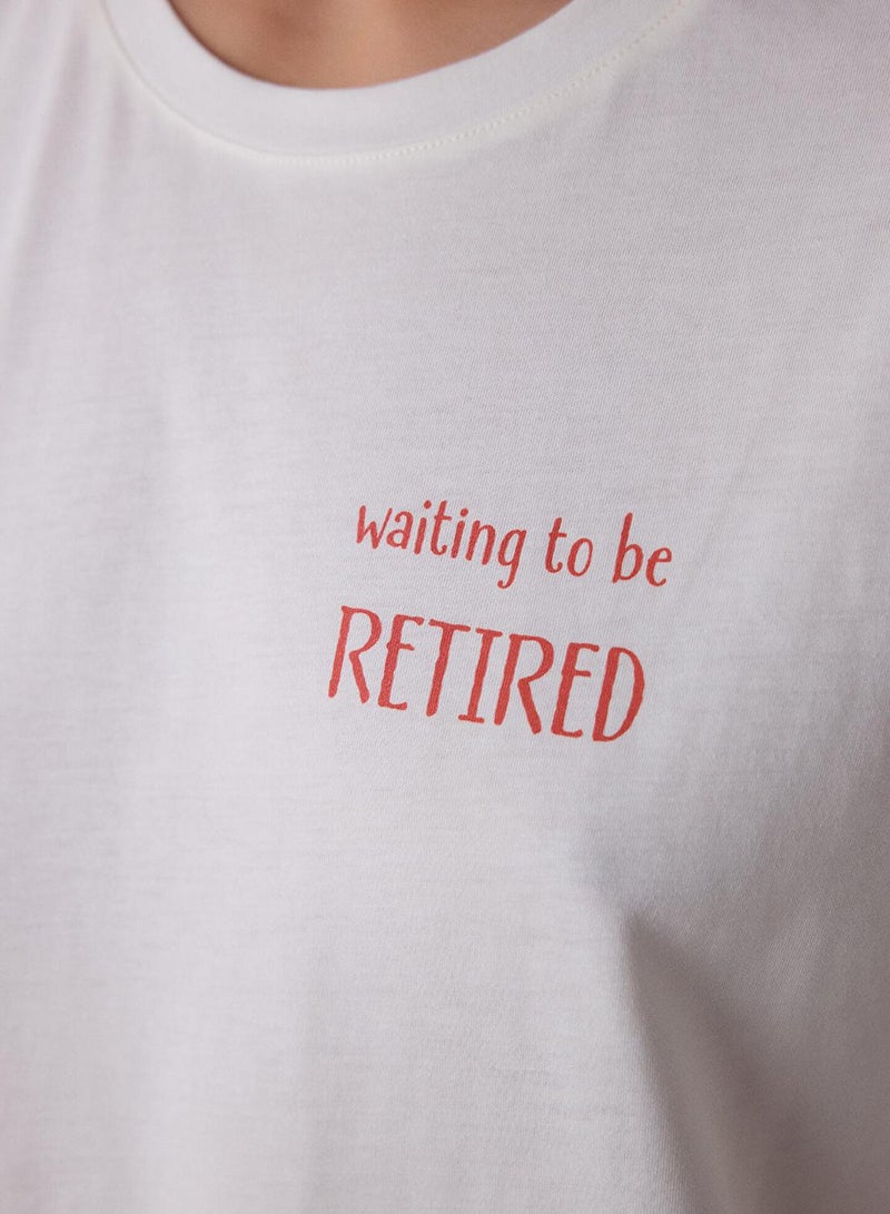 Penti Mercan Crew Neck Striped Cotton Short Sleeve Pyjama Set - Image 4