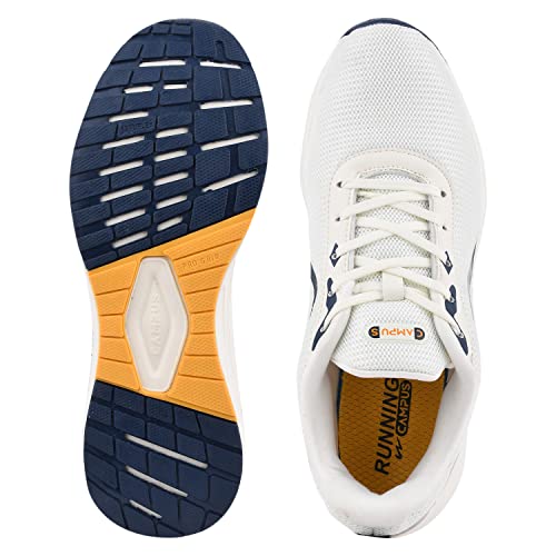 Campus Men's Camp-Glacier Running Shoes Off WHT/MSTD - 6UK/India - Image 5