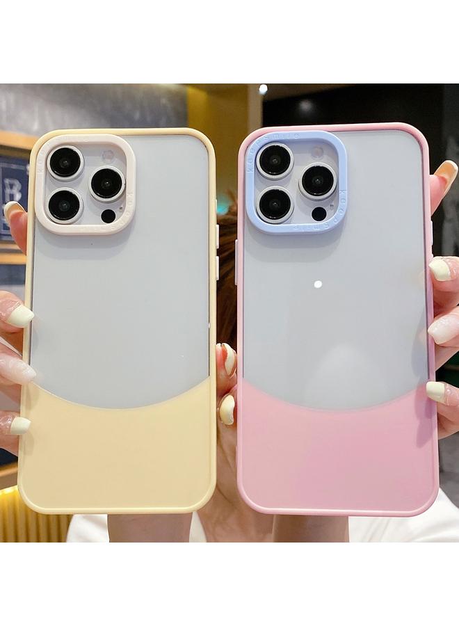 S-TOP Case For iPhone 14 Dual Color Stitching PC Hybrid TPU Phone Protective Case - Image 2