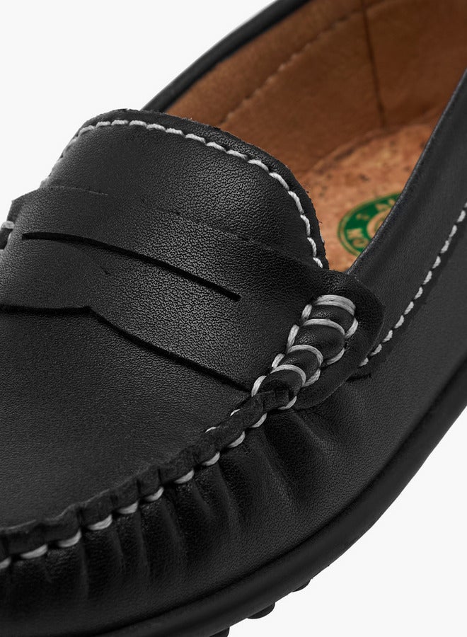 Pablosky Boys' Solid Slip-On Loafers School Shoes - Image 4