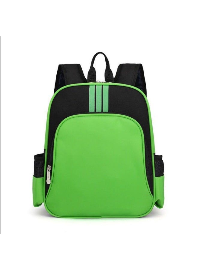 Children's Schoolbags Kindergarten Schoolbags Printed Schoolbags For Primary School Students First Grade Backpack Men's And Women's Shoulder Bags-Color:Green  - Image 1