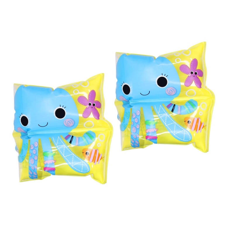 Kabello Swimming Arm Bands for Kids | Arm Floats | Swim Wings | Swim Float Band | Floater Sleeves Swimming Rings (Multicolor) - Image 1