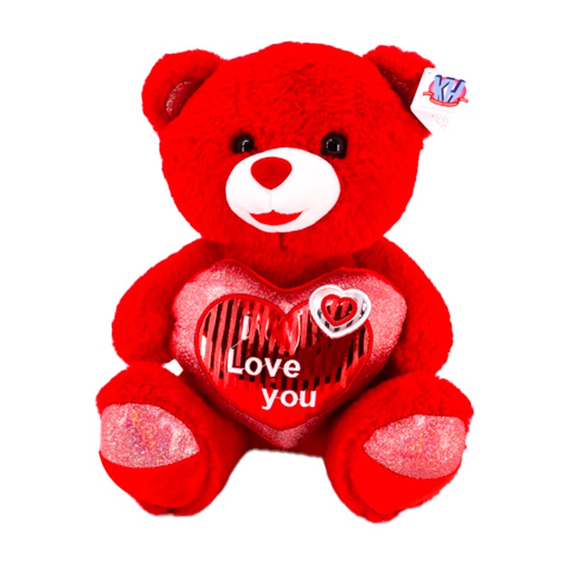 KH Teddy Bear with Heart, 35 cm, Assorted
