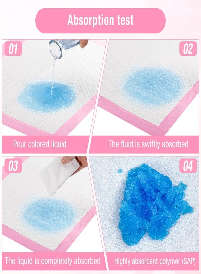 Cabaubl 100 Pack Disposable Changing Pads, 13 x18 in Baby Incontinence Changing Pads,Super Absorbent Disposable Underpads,Waterproof Leak-Proof Breathable Underpads - Image 5