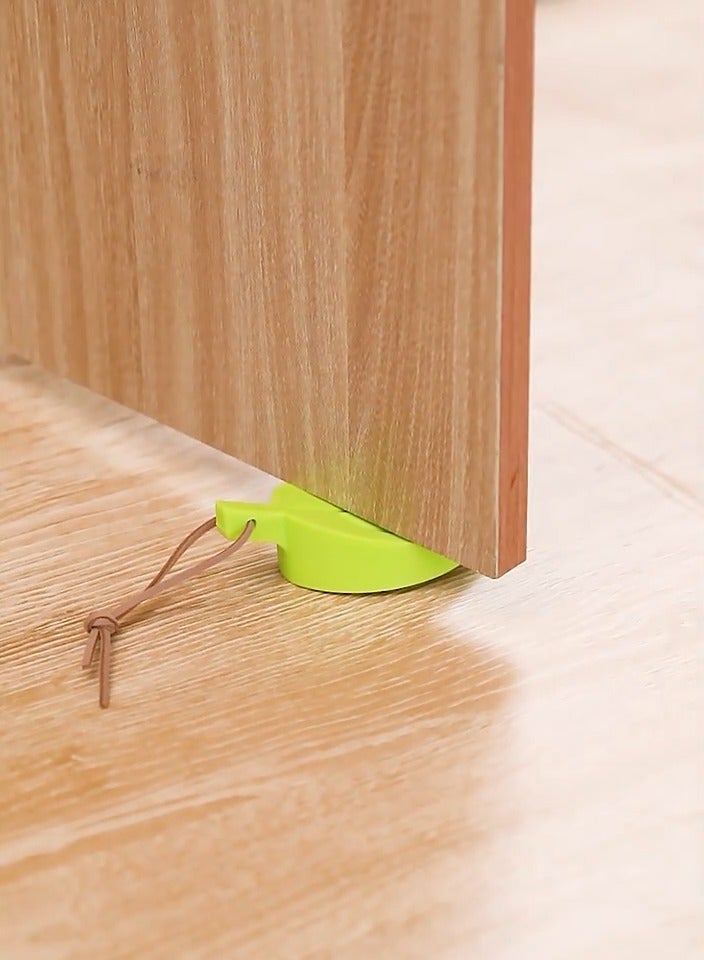 Aura Finesse 2PCS Cute Cartoon Leaf Style Door Stopper - Image 4