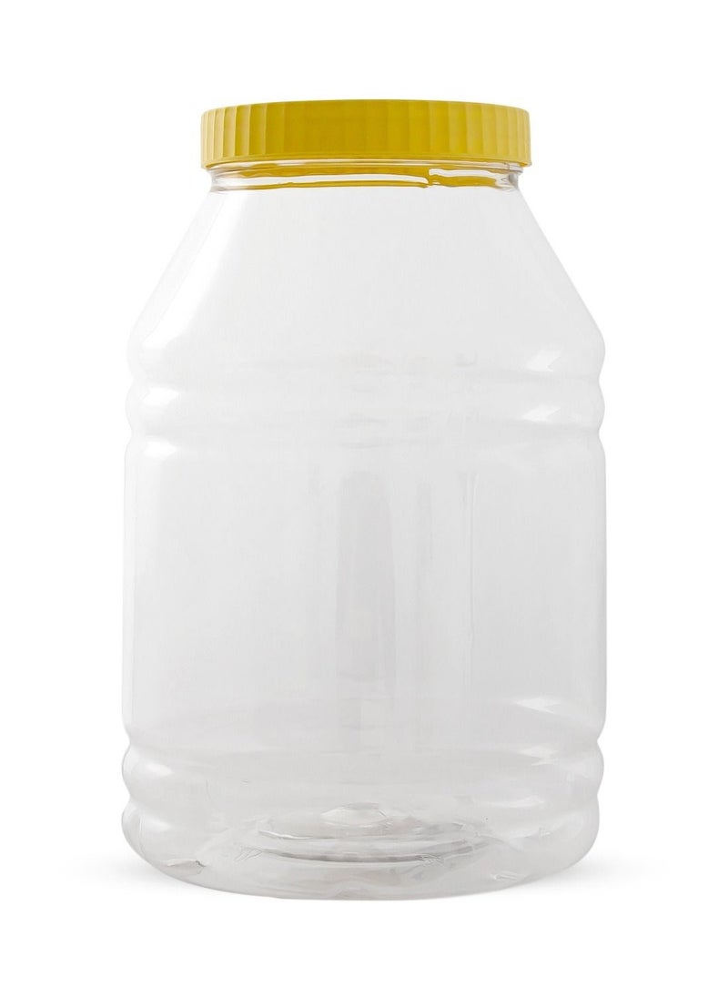 Generic 6000ml Plastic Jar Container with lid keep Spices Dry Fruits Raisins Chocolates Ideal for Kitchen  - Image 1