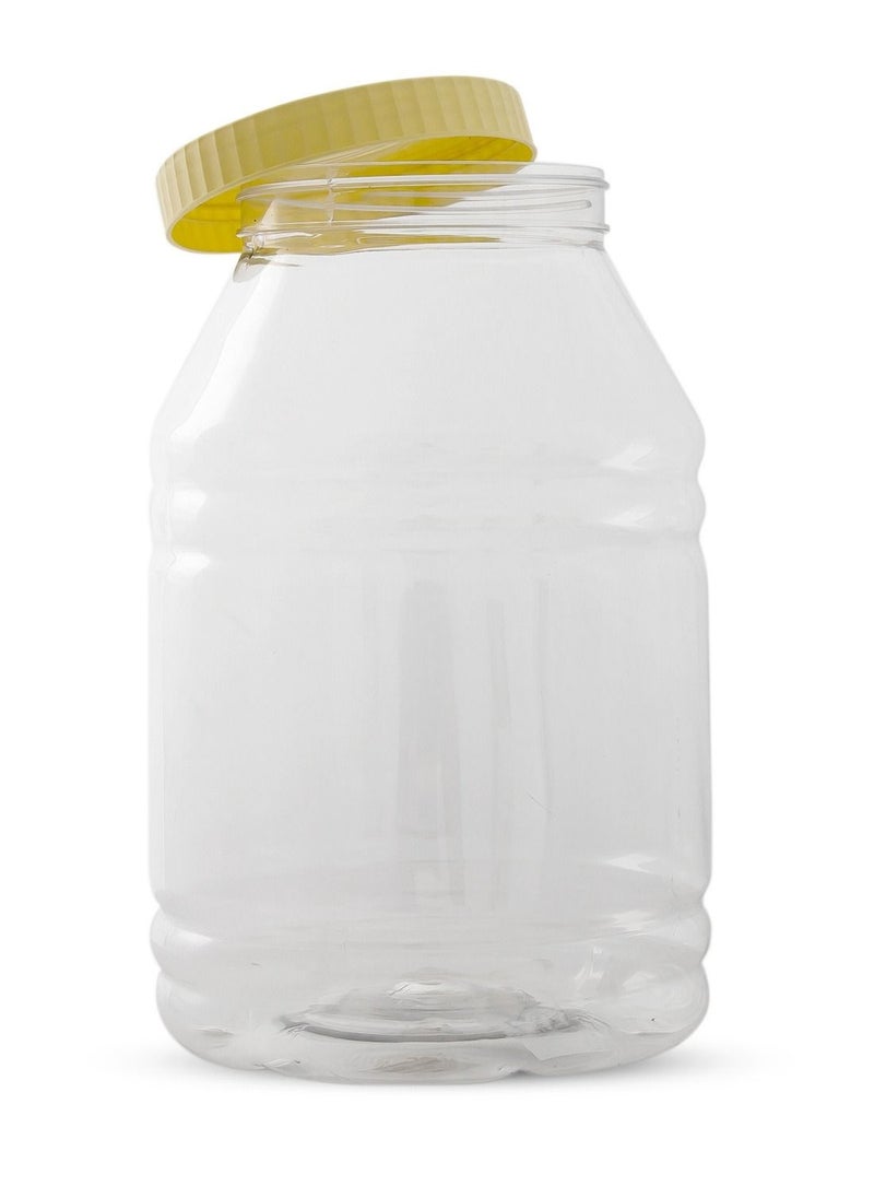 Generic 6000ml Plastic Jar Container with lid keep Spices Dry Fruits Raisins Chocolates Ideal for Kitchen  - Image 2