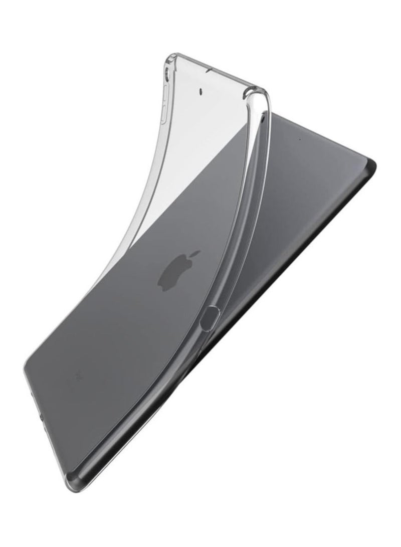 راكسوم جراب شفاف لجهاز iPad مقاس 10.2 بوصة، غطاء حماية مرن ناعم من مادة TPU بتصميم رفيع من Puxicu لجهاز iPad مقاس 10.2 بوصة من الجيل التاسع 2021/ iPad من الجيل الثامن 2020/ iPad من الجيل السابع 2019  - Image 3