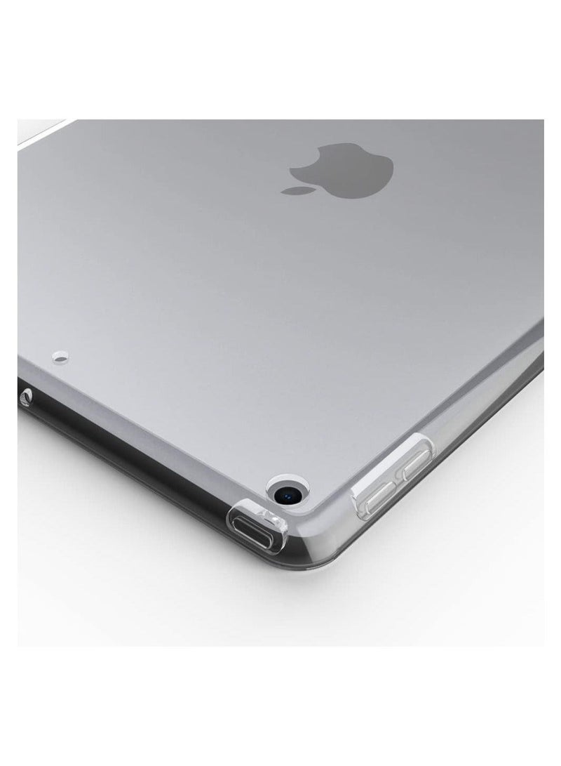 راكسوم جراب شفاف لجهاز iPad مقاس 10.2 بوصة، غطاء حماية مرن ناعم من مادة TPU بتصميم رفيع من Puxicu لجهاز iPad مقاس 10.2 بوصة من الجيل التاسع 2021/ iPad من الجيل الثامن 2020/ iPad من الجيل السابع 2019  - Image 4